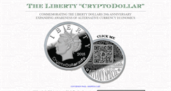 Desktop Screenshot of libertycryptodollar.info